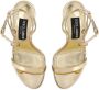 Dolce & Gabbana Keira sandalen met hak Goud - Thumbnail 4