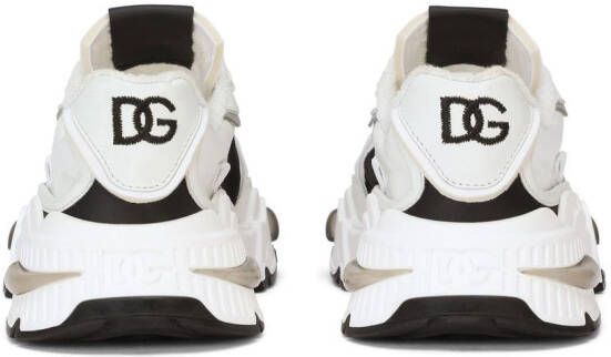Dolce & Gabbana Kids Airmaster sneakers met vlakken Wit