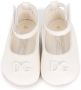 Dolce & Gabbana Kids Ballerina pumps met logo Wit - Thumbnail 3