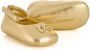 Dolce & Gabbana Kids Ballerina's met kristallen Goud - Thumbnail 2