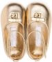 Dolce & Gabbana Kids Ballerina's met logoplakkaat Goud - Thumbnail 3