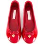 Dolce & Gabbana Kids Ballerina's met strik Rood - Thumbnail 3