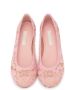 Dolce & Gabbana Kids Ballerina's verfraaid met kristallen Roze - Thumbnail 3