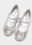 Dolce & Gabbana Kids Ballerina's verfraaid met kristallen Zilver - Thumbnail 4