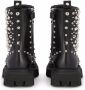 Dolce & Gabbana Kids Combat laarzen met studs Zwart - Thumbnail 3