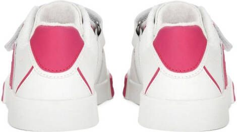 Dolce & Gabbana Kids Sneakers met logo-reliëf Wit