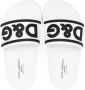 Dolce & Gabbana Kids Slippers met logo-reliëf Wit - Thumbnail 3