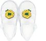 Dolce & Gabbana Kids Jelly schoenen met bloe patch Beige - Thumbnail 3