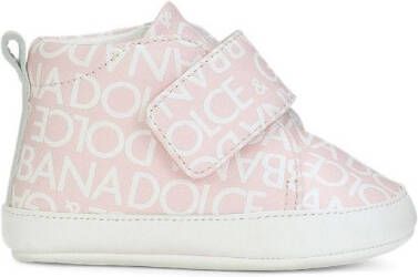 Dolce & Gabbana Kids High-top sneakers Roze
