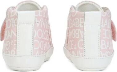 Dolce & Gabbana Kids High-top sneakers Roze