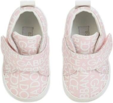 Dolce & Gabbana Kids High-top sneakers Roze