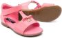 Dolce & Gabbana Kids Lakleren sandalen met DG-logo Roze - Thumbnail 2