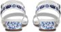 Dolce & Gabbana Kids Leren sandalen Blauw - Thumbnail 3