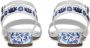 Dolce & Gabbana Kids Leren sandalen Blauw - Thumbnail 3