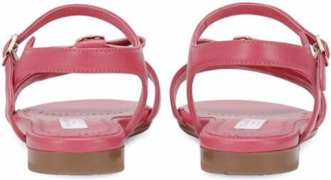 Dolce & Gabbana Kids Leren sandalen Roze