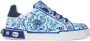 Dolce & Gabbana Kids Portofino Light sneakers met Majolica-print Wit - Thumbnail 2