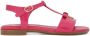 Dolce & Gabbana Kids Lakleren sandalen met DG-logo Roze - Thumbnail 2