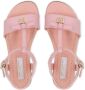 Dolce & Gabbana Kids Lakleren sandalen met DG-logo Roze - Thumbnail 4