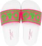 Dolce & Gabbana Kids Slippers met logo-reliëf Roze - Thumbnail 3