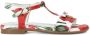 Dolce & Gabbana Kids Sandalen met logoplakkaat Rood - Thumbnail 2