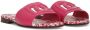 Dolce & Gabbana Kids Leren sandalen Roze - Thumbnail 2