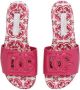 Dolce & Gabbana Kids Leren sandalen Roze - Thumbnail 4