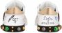 Dolce & Gabbana Kids Portofino DG King leren sneakers Wit - Thumbnail 3