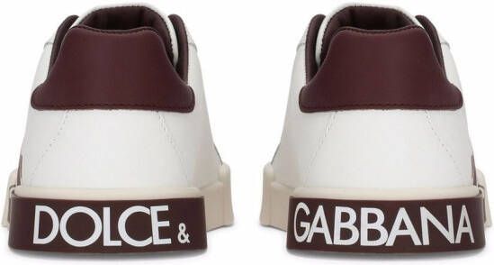 Dolce & Gabbana Kids Portofino Light low-top sneakers Wit