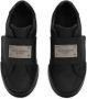 Dolce & Gabbana Kids Portofino low-top sneakers Zwart - Thumbnail 4