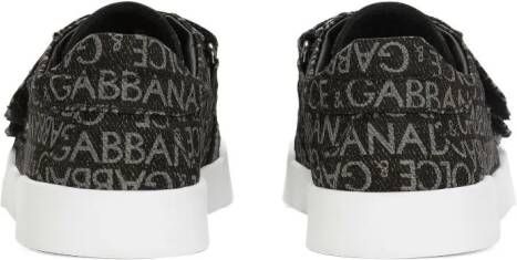 Dolce & Gabbana Kids Portofino low-top sneakers Zwart