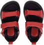 Dolce & Gabbana Kids Leren sandalen met klittenband Rood - Thumbnail 4