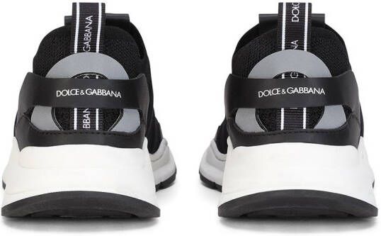 Dolce & Gabbana Kids Sandalen met logo bandjes Zwart