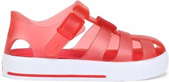 Dolce & Gabbana Kids Waterschoenen met logo Rood