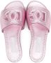 Dolce & Gabbana Kids DG Millenials leren sandalen Roze - Thumbnail 3