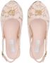 Dolce & Gabbana Kids Slingback sandalen met DG-logo met kant Roze - Thumbnail 4