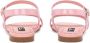 Dolce & Gabbana Kids Sandalen met logoplakkaat Roze - Thumbnail 3