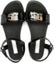 Dolce & Gabbana Kids Sandalen met logoplakkaat Zwart - Thumbnail 3