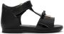 Dolce & Gabbana Kids First Steps lakleren sandalen Zwart - Thumbnail 2