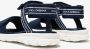 Dolce & Gabbana Kids Sandalen met logoprint Blauw - Thumbnail 4