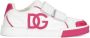 Dolce & Gabbana Kids Portofino Light leren sneakers Wit - Thumbnail 2