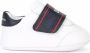 Dolce & Gabbana Kids Leren sneakers met logoprint Wit - Thumbnail 2