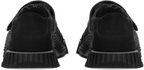 Dolce & Gabbana Kids Sneakers met logo jacquard Zwart