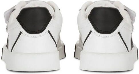 Dolce & Gabbana Kids Portofino Light leren sneakers Wit