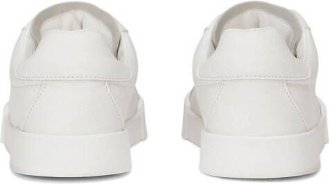 Dolce & Gabbana Kids Portofino Light leren sneakers Wit