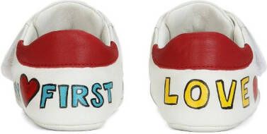 Dolce & Gabbana Kids Sneakers met logoprint Wit