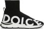 Dolce & Gabbana Kids Sneakers met logoprint Zwart - Thumbnail 2