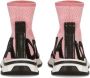 Dolce & Gabbana Kids Soksneakers met logo jacquard Roze - Thumbnail 3