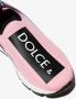 Dolce & Gabbana Sorrento slip on sneakers with logo tape Roze - Thumbnail 4