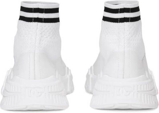 Dolce & Gabbana Kids Soksneakers Wit