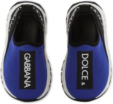 Dolce & Gabbana Kids Sorrento low-top sneakers Blauw